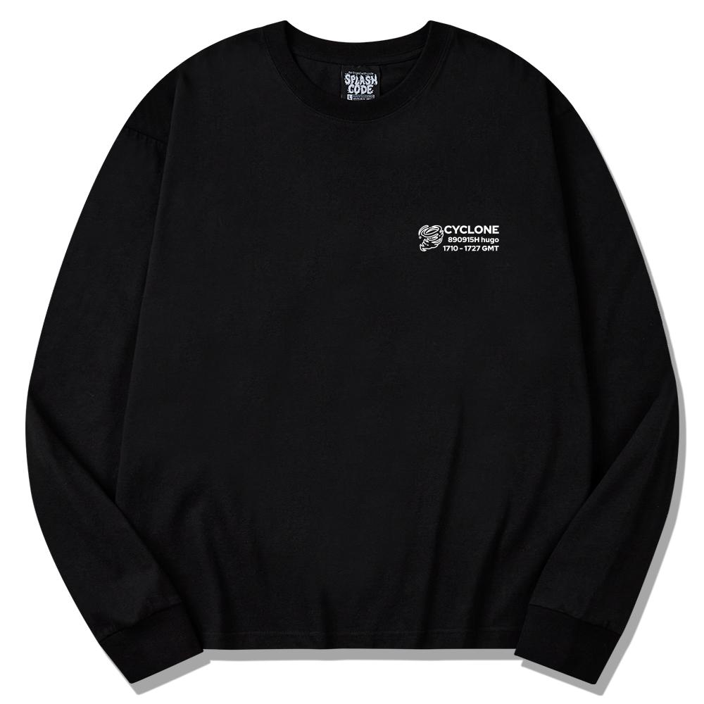 Seupeullaesikodeu Long Sleeve Black - Cyclone