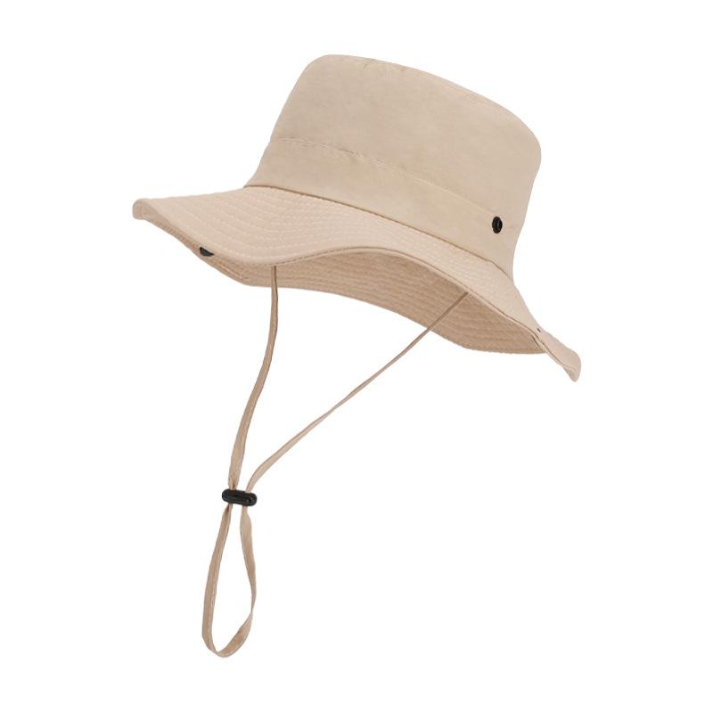 Summer Outdoor Big-brimmed Sun Hat Men and Women Mountaineering Fishing Hiking Sun Hat Waterproof Quick-drying Bucket Hat