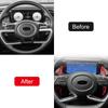 Fit For Hyundai Tucson NX4    Car Accessories Aluminum Alloy Steering Wheel DSG Paddle Shifters Extension