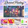 Kpop Demon Hunters Zestaw do malowania diamentami 5D DIY Pełne wiercenie Sztuka diamentowa Dekoracja ścienna do domu