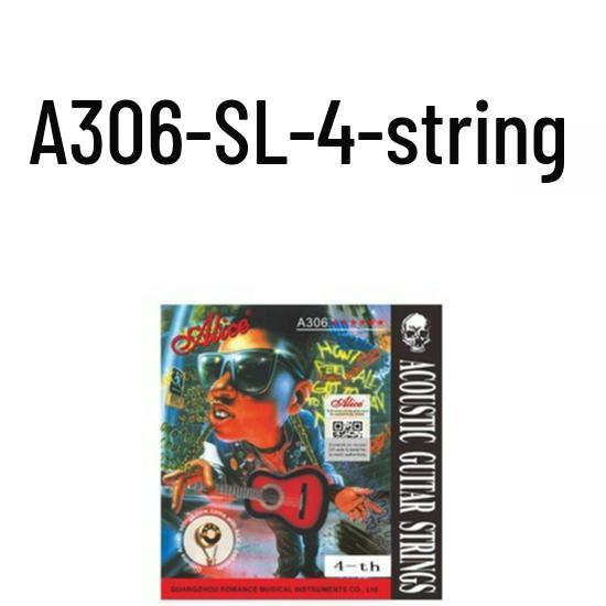 Alice A306SL/A306XL Acoustic Guitar Strings Set (1 to 6)