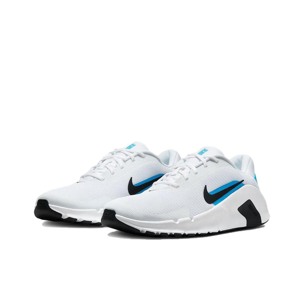 Nike Men's Flex Train HV9972-101 White/Blue Hero/Black Workout Sneakers