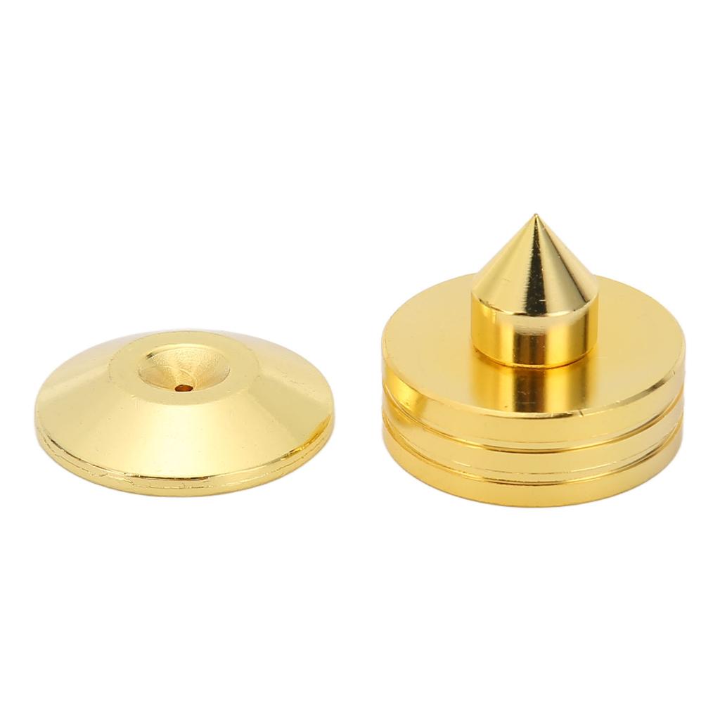 4Set Vârfuri Difuzoare Absorbție Șoc Prevenire Alunecare Aliaj Zinc Vârfuri Difuzoare Protecții Pardoseală pentru Amplificator