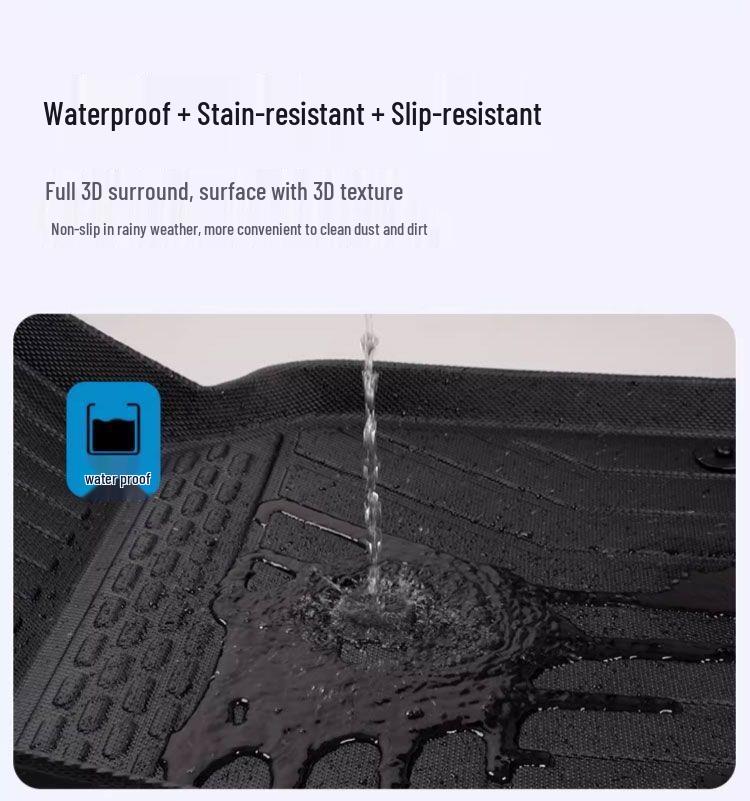 Fengshen L7 TPE Full Coverage Floor Mats: Driver's Foot Pad, Carpet, and Trunk Mat