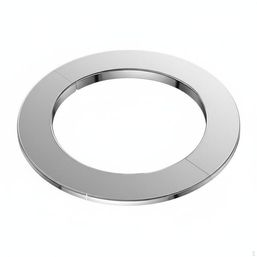 Split Escutcheon Plate Easy Installation Wall Flange No Required Stainless Steel