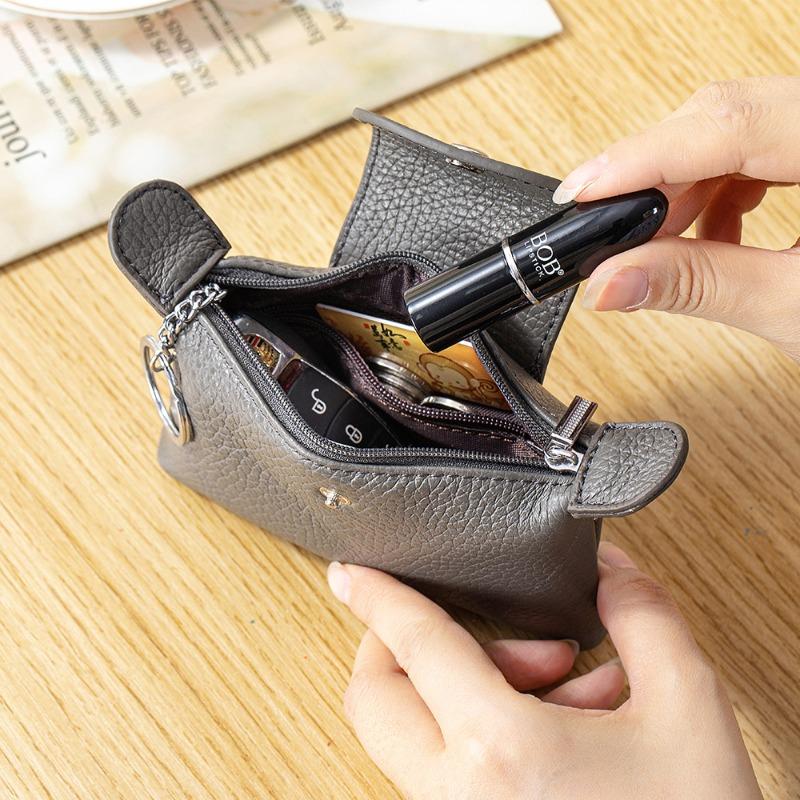 New Mini Exquisite Change Bag Lightweight Fashion Dumpling Bag Women's Fashion Niche Keychain Coin Storage Bag