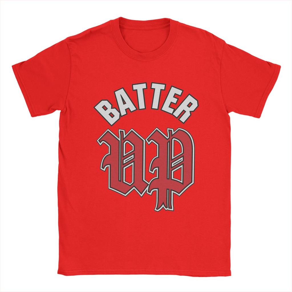 Babymonster Batter Up T-Shirts für Herren, reine Baumwolle, originelles T-Shirt mit Rundhalsausschnitt, Kurzarm, Geschenkidee