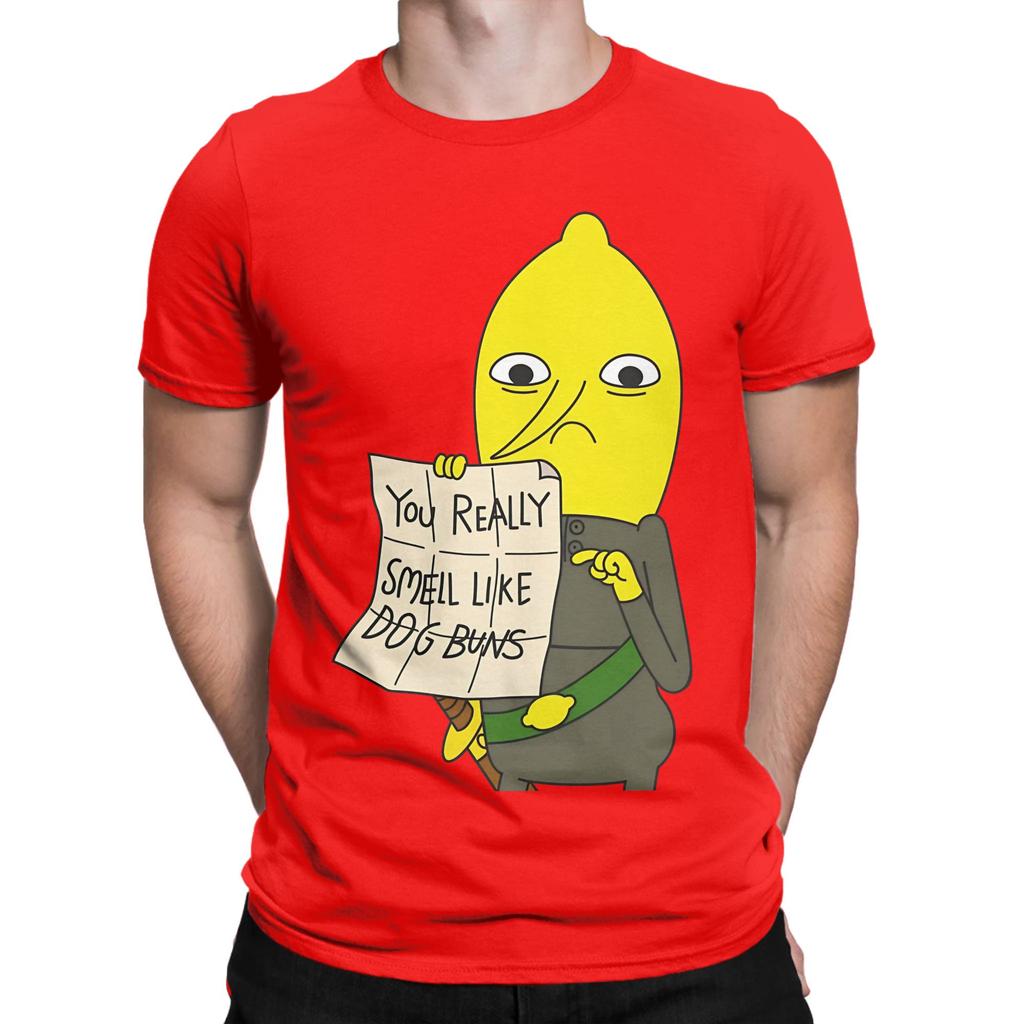 Lemongrab Yellow Painting Funny Graphic 100 Cotton TShirt Solar Opposites Season 3 Tees Tops For Unisex