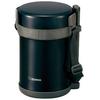 Zojirushi (ZOJIRUSHI) Insulated Stainless Steel Lunch Box, Navy Black, Holds Approximately 3 Cups of Rice (SL-GG18-BD)
