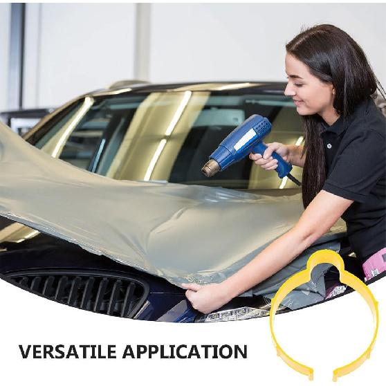 10pcs Vinyl Film Clips for Tools Adjustable Vinyl Roll Holders for Accurate Film Positioning Car Document Sorting Clips High-Strength Grip