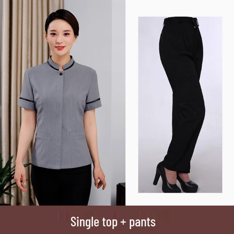 

Women s Grey Cleaning Uniform Set