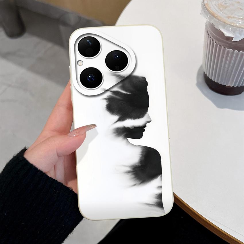 Beautiful Butterfly Flowers Fashion Case For Huawei Pura 80 Pro Plus Honor X7d X9d X20 V40 Phone Cover Liquid Silicone Anti Slip Shell For Huawei Capa