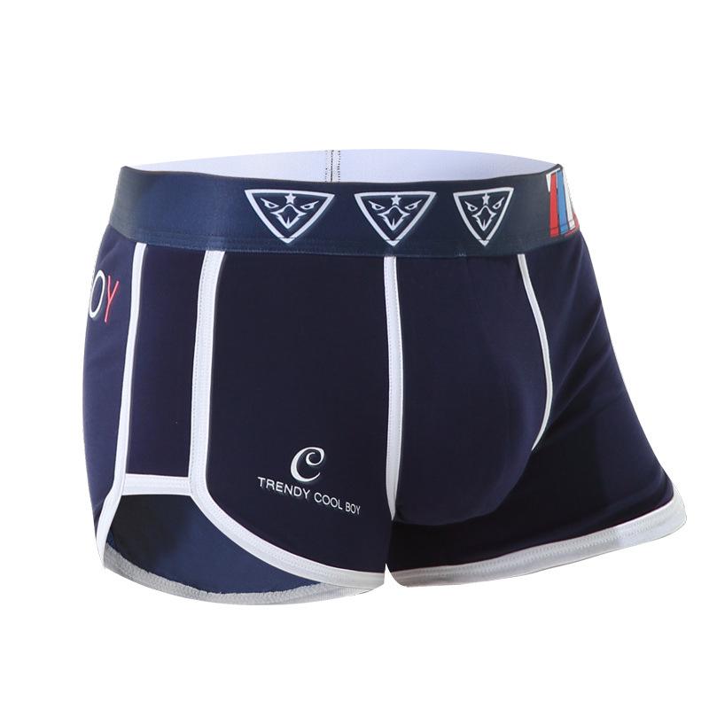 Men's Pure Cotton Boxer Briefs: Mid-Rise, Trendy, Comfortable, Breathable Summer Shorts