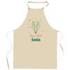 Kitchen Apron - Sonia Cerf - Merry Christmas Pattern - Durable Cotton - Printed In Brittany