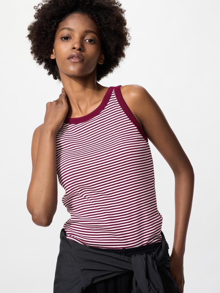 Uniqlo Japan Geripptes BH-Top