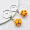 Colorful Acrylic 20-Sided Dice Shaker Pendant for Handmade Jewelry