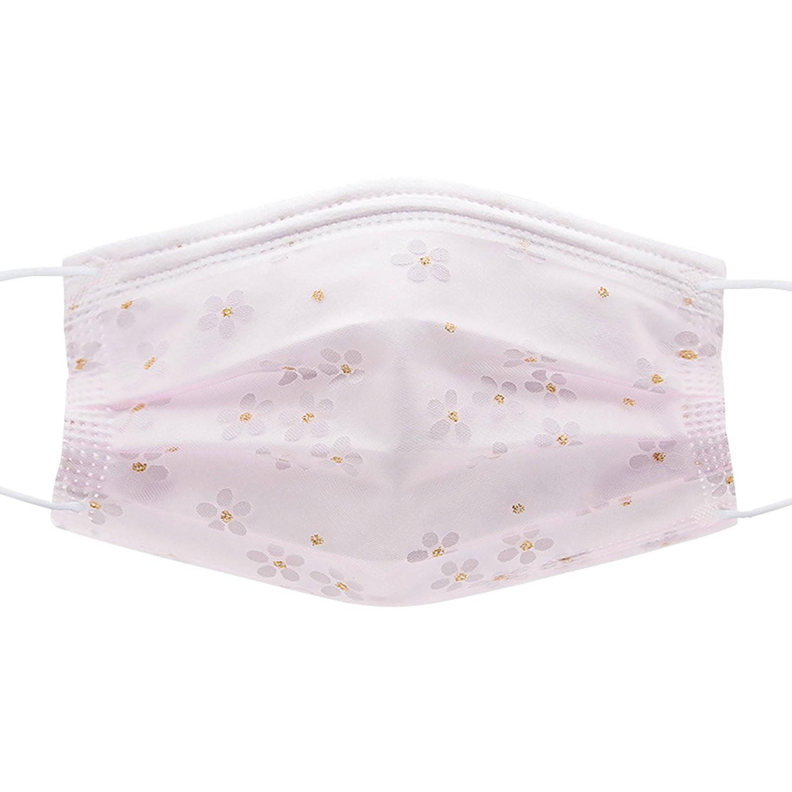 

Четырехслойная одноразовая маска с трафаретной печатью для взрослых, дышащая, модная маска 10 шт. 17.5x9.5CM