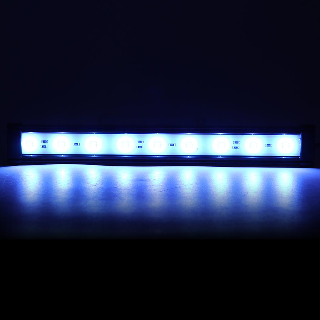 Rezervor de pește Telefon APP LED Suport Lampă cu lumină colorată reglabilă pentru acvariu