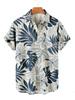 Hawaiianisches tropisches Blumenhemd mit kurzen Ärmeln, lässiges Sommer-Essential