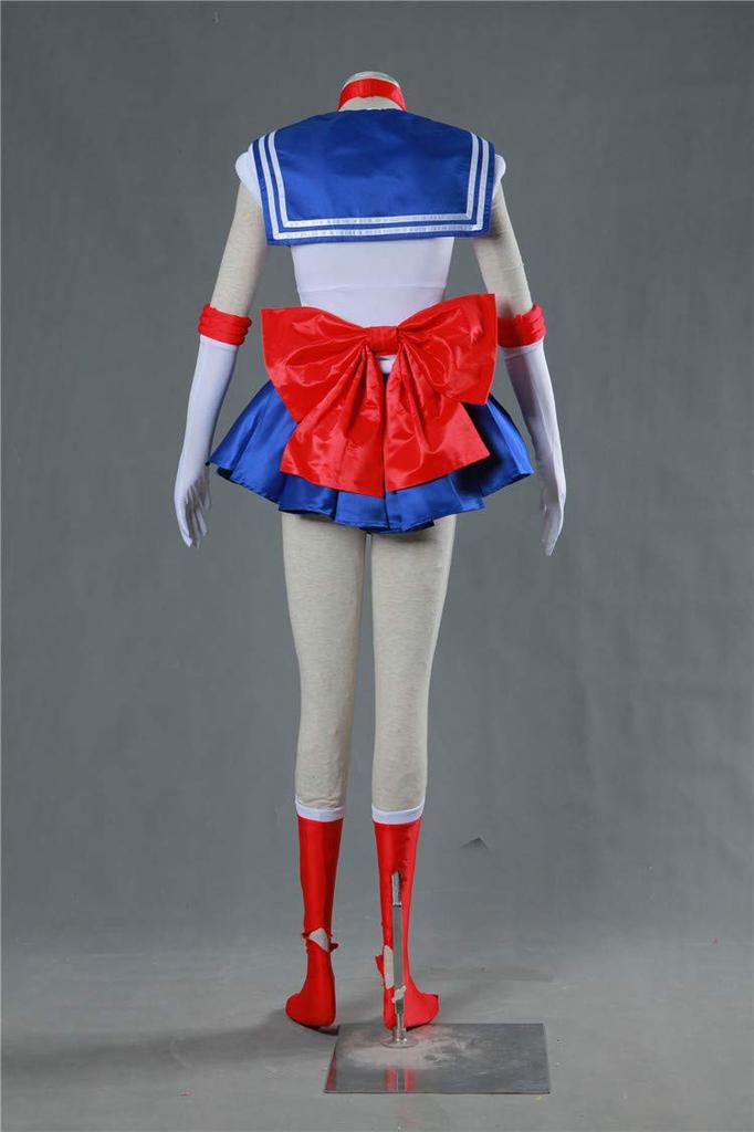 Cosplay Costume for Men and Beautiful Girl Moon Sailor Complete Cosplay Fancy Disguise Costume [SINUOMING] Women, Uniform, Set, Costume, Dress, (Size