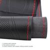 DIY Hand-sewing 38cm Car Steering Wheel Cover Fiber Leather braid Steering Wheel Cover Needle and Thread Interior Car accessorie