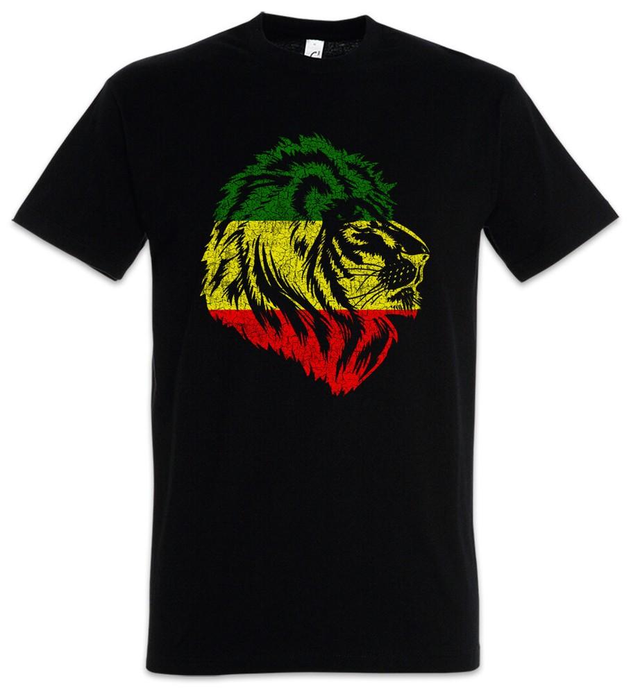 

Rastafari Lion V T-Shirt Rasta Jah Babylon Irie Ska Reggae Jamaica Africa XL