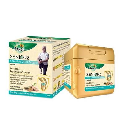 Seniorz Complete Joint Expert Tablet, 60 Tablets Helps Protect Joints, Relieve Joint Pain & Make Joints Strong, Supports Overall Joint Health