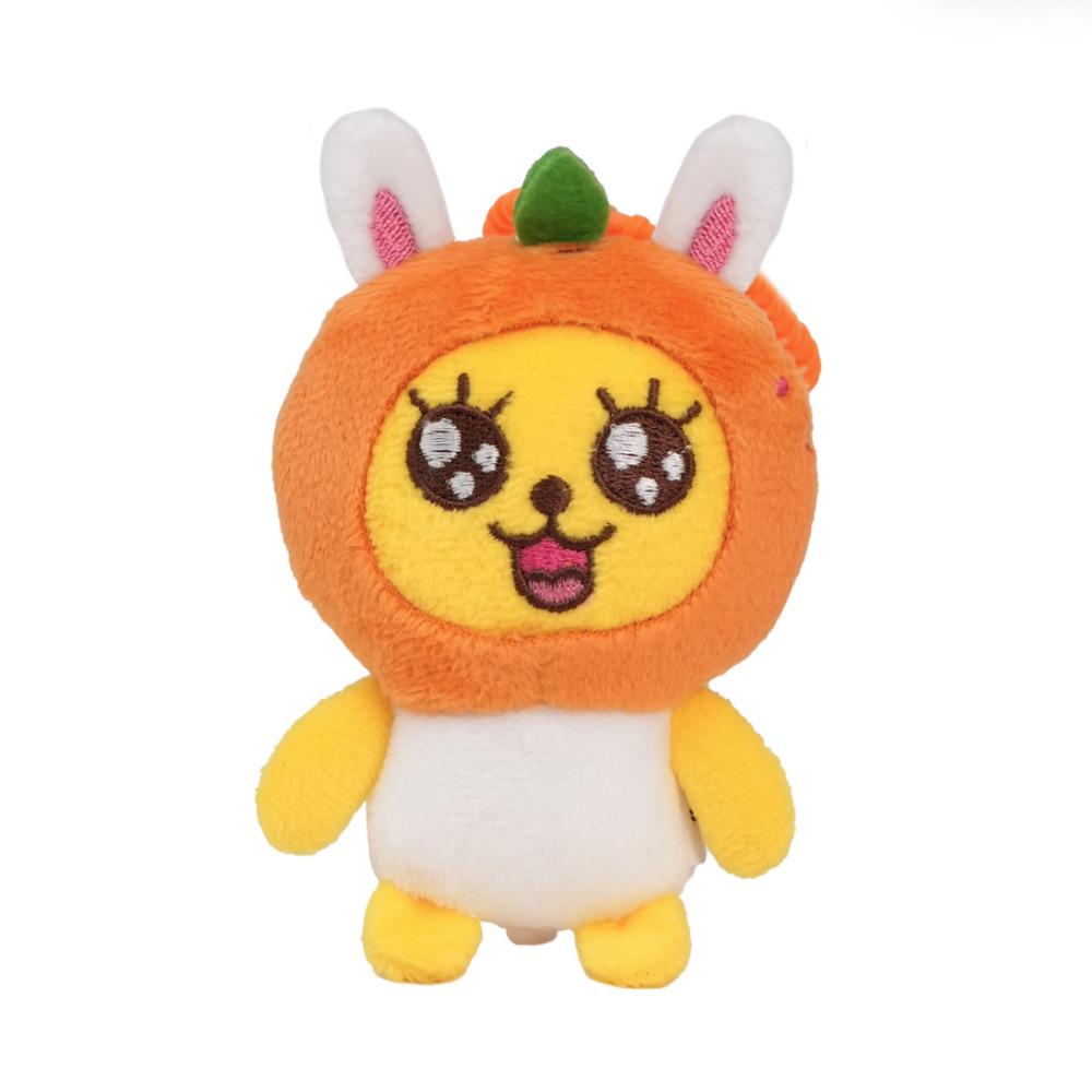 Genuine KAKAO FRIENDS Fruit Plush Doll Keychain Charm