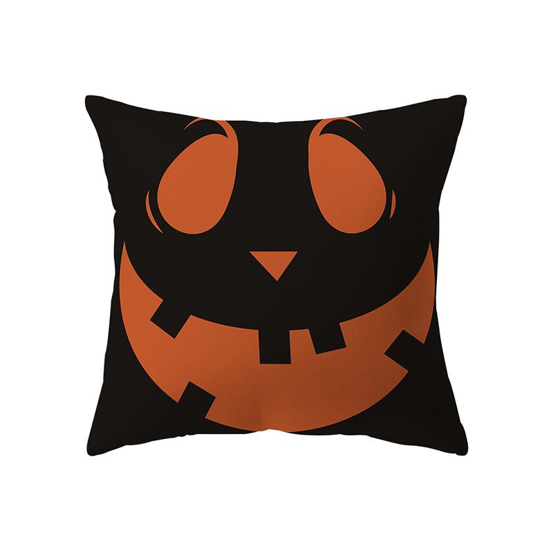 Pumpkin Collection Halloween Theme Pillow Cover Sofa Cushion  Holiday Gift Party Decoration Home Decor