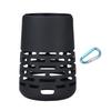 Portable Speaker Cover Anti-slip Speaker Carrying Travel Case Shockproof with Carabiner for Bose SoundLink Revolve/Revolve+ I II