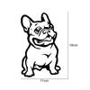 Bulldog Hund Autoaufkleber Niedlicher Welpe Auto Karosserie Stoßstange Fenster Motorrad Laptop Wände Vinylfolie Aufkleber Auto Tuning Zubehör Qualität