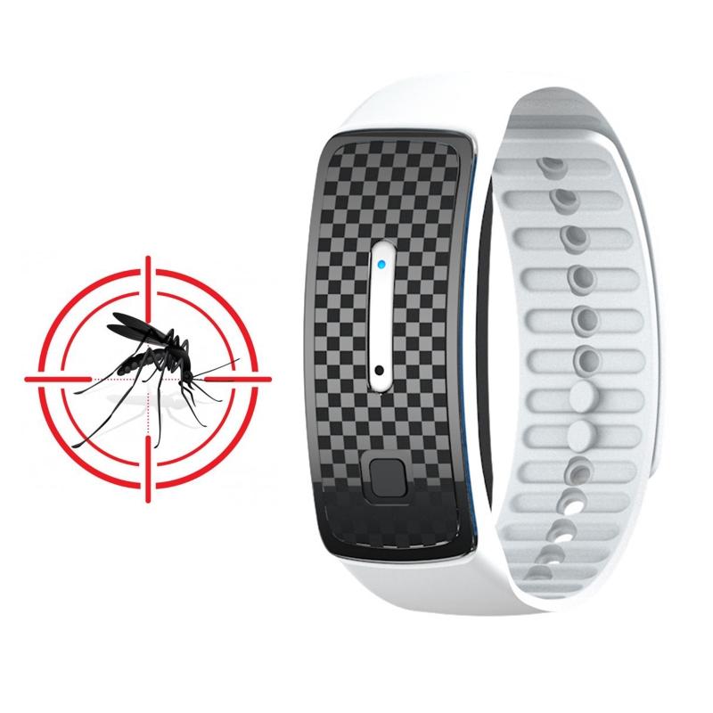 Cheap Ultrasonic Mosquito Repellent Bracelet Kids Waterproof Insect