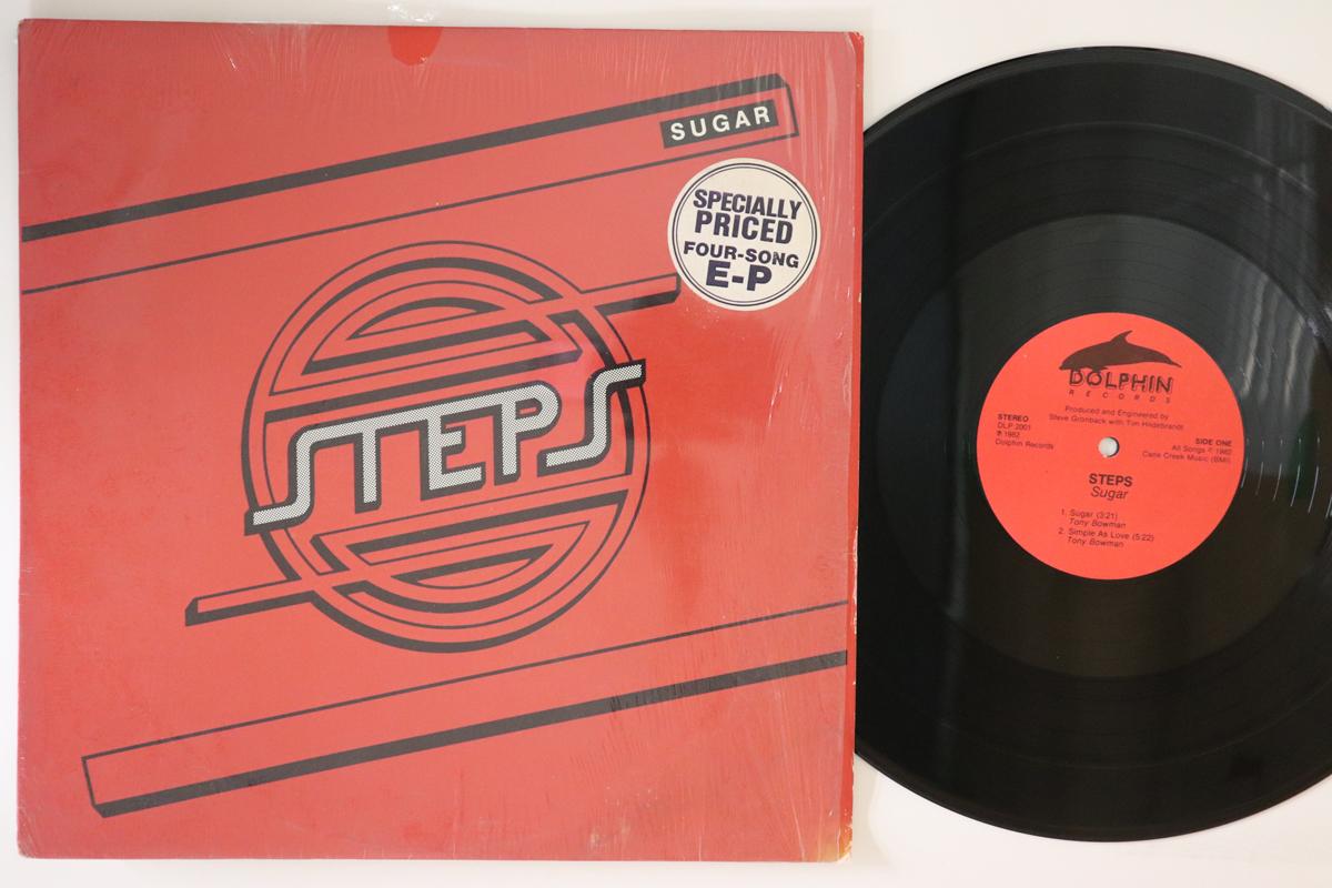 

12inch Record STEPS Sugar DLP2001 DOLPHIN 1982 US Rock Used