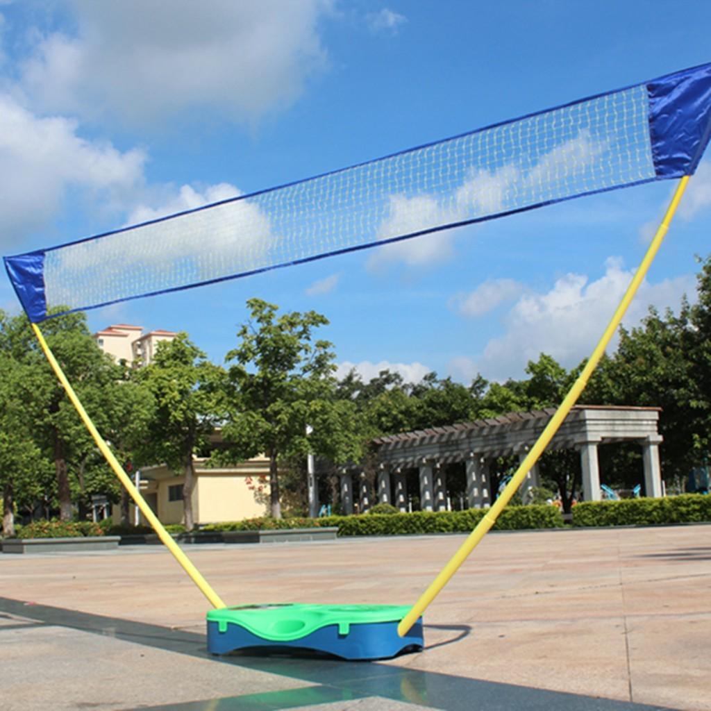 3 In1 Portable Tennis Volleyball Net Foldable Badminton Mesh Stand Outdoor Badminton Set