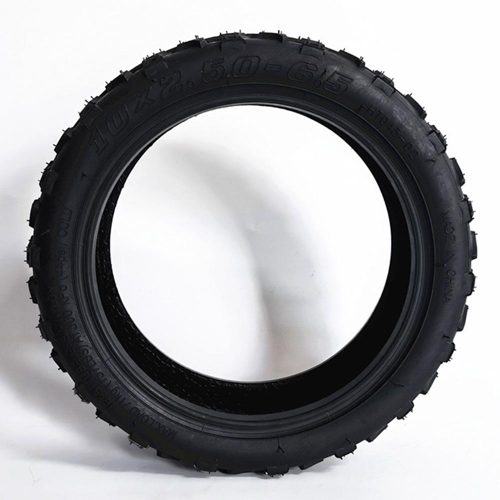 Användbart däck 10 tum 10x2,50-6,5 60/70-6,5 625g svart