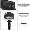 4 IN 1 Brushless Cordless Rotary Hammer Drill 2 Batteries Rechargeable Electric Hammer Impact Drill for Makita 18V Batt