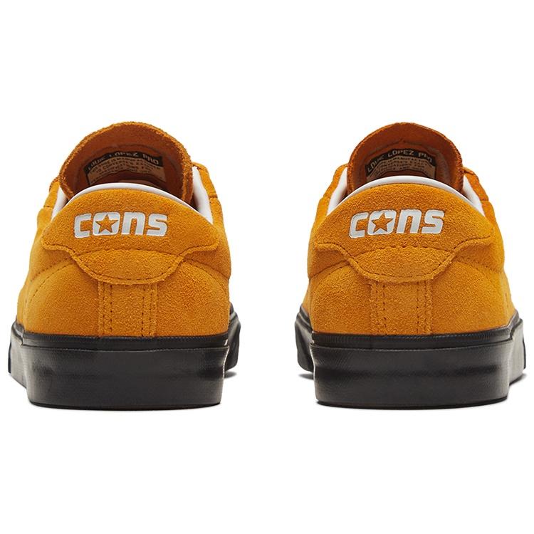 Converse Louie Lopez Pro Low 'Mono Classic Suede - Saffron Yellow' Men's 169491C