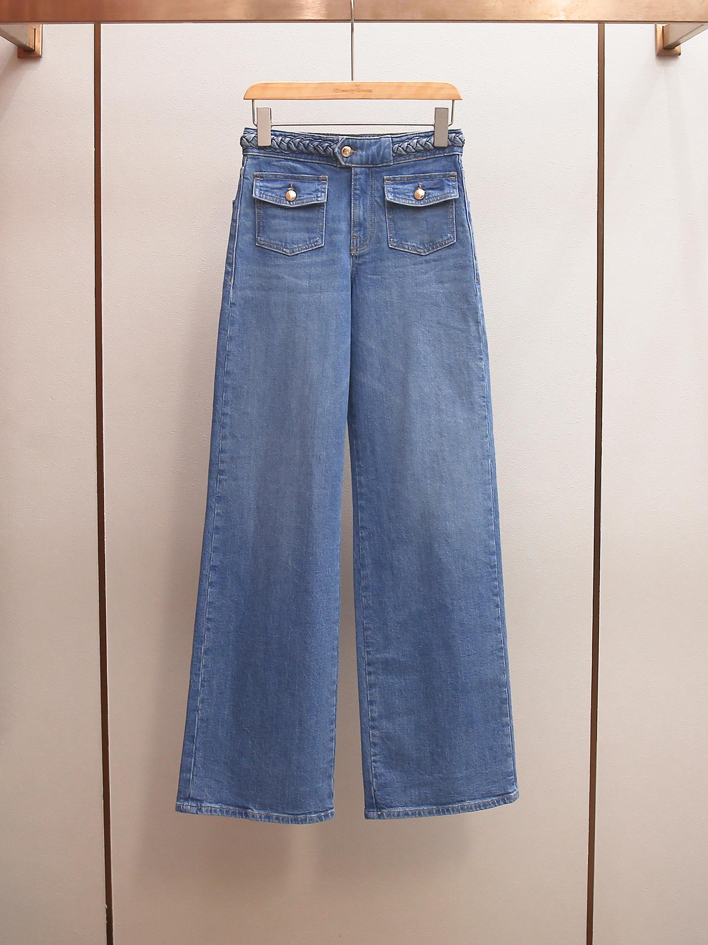 M Brand Women s High-Waisted A-Line Slimming Jeans - Spring Korean Design L