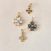 eManco Stainless Steel Shiny Zirconia Charms Can Making Ladies Earrings Necklace Bracelet 48 Hour