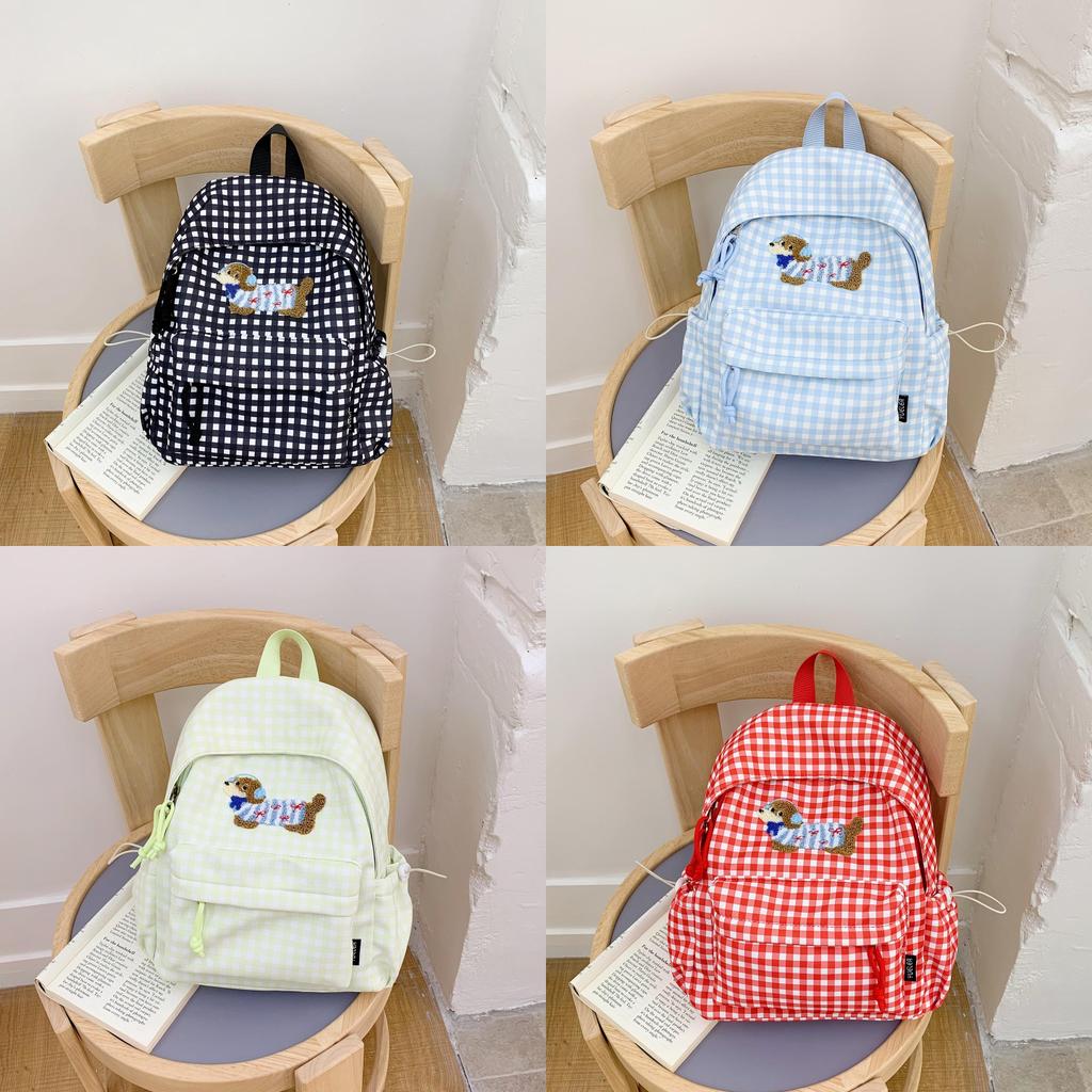 Double River Girl School Backpack With Nylon Material For Students And Casual Use