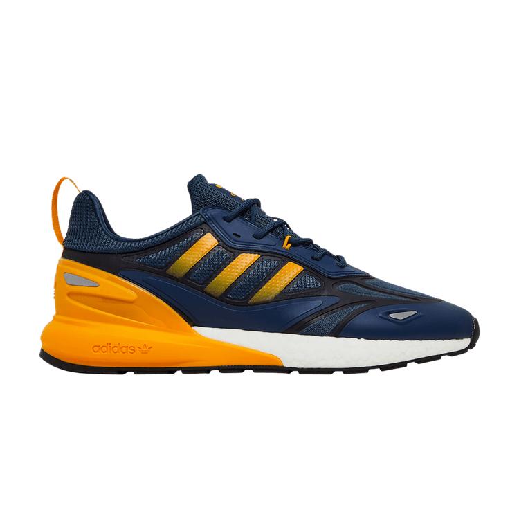 Adidas ZX 2K Boost 2.0 Crew Blue Semi Solar Gold 36.5