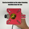New Bracket for Trimmer Machine Edge Guide Positioning Cutting Board Tool Hole Opener Woodworking Router Circle Milling Groove