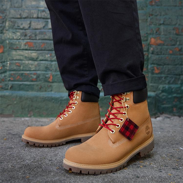 Timberland Premium Series 6 Inch Waterproof Durable Casual Lightweight Short Boots Men boots Wheat A2GHN231
