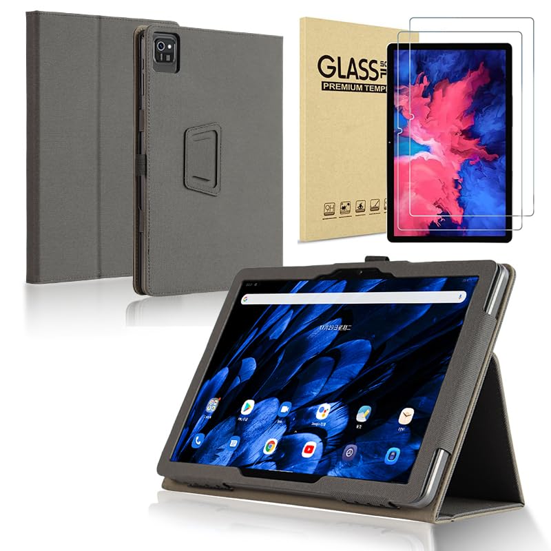 

E-COAST Case for Aiwa Tab AB10L-2 JA3-TBA1007 / Tab AS10 (6) JA3-TBA1004-6 / Tab AS10-2(4) / Tab AS10-2(6) 10.1 Tablets, PU Leather Cover with Stand