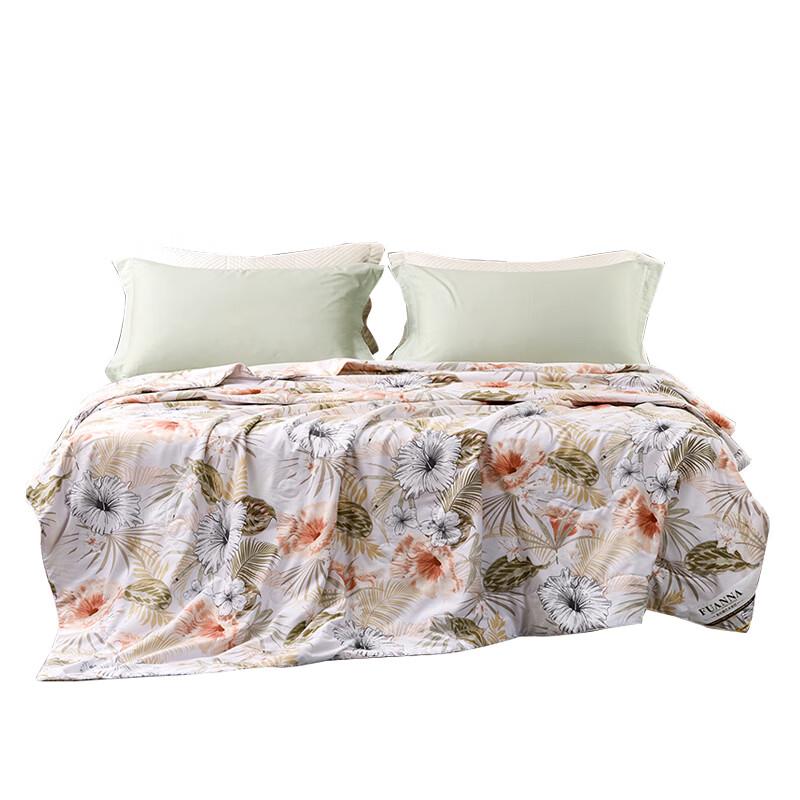 FUANNA Printed Tussah Silk Quilt