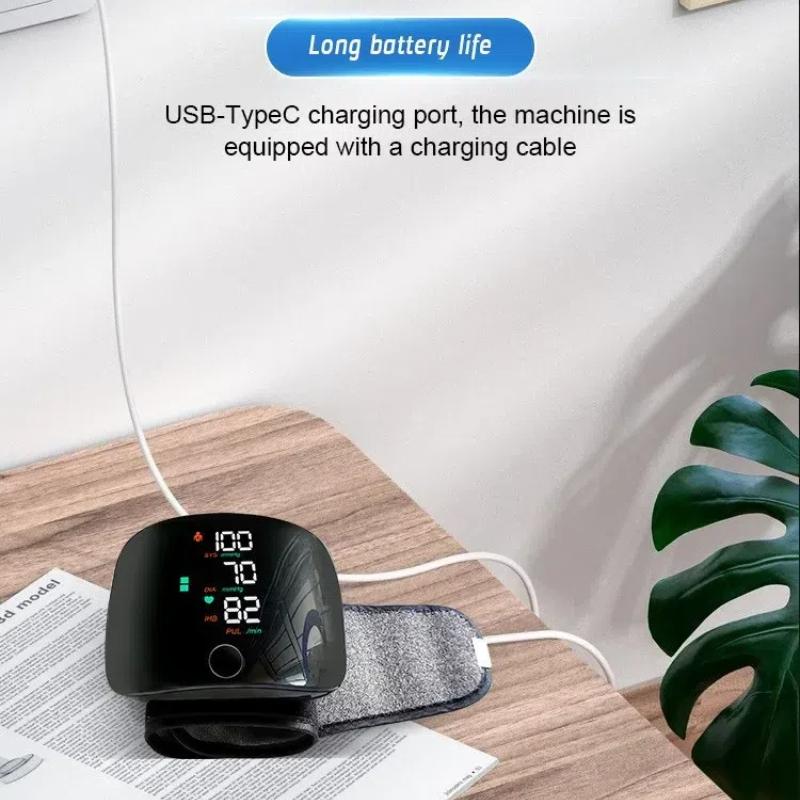 Electronic Wrist Blood Pressure Monitor, Household LCD Monitoring Blood Pressure Monitor, High-precision Blood Pressure Measuring Device