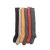Knee Socks Women'S Boots Autumn And Winter Pure Cotton Thickened And Velvet Thermal Stockings White High Tube Terry Knee Stockings