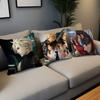 Comfortable soft Pillow Case for Sofa Living Room Home F-Fantasy office Decor Protective Covers Without Final game Pillow-Insert