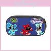 Astuccio Cartone Animato Critters Sorridenti Nylon Materiale Scolastico per Bambini Custodia per Bambini