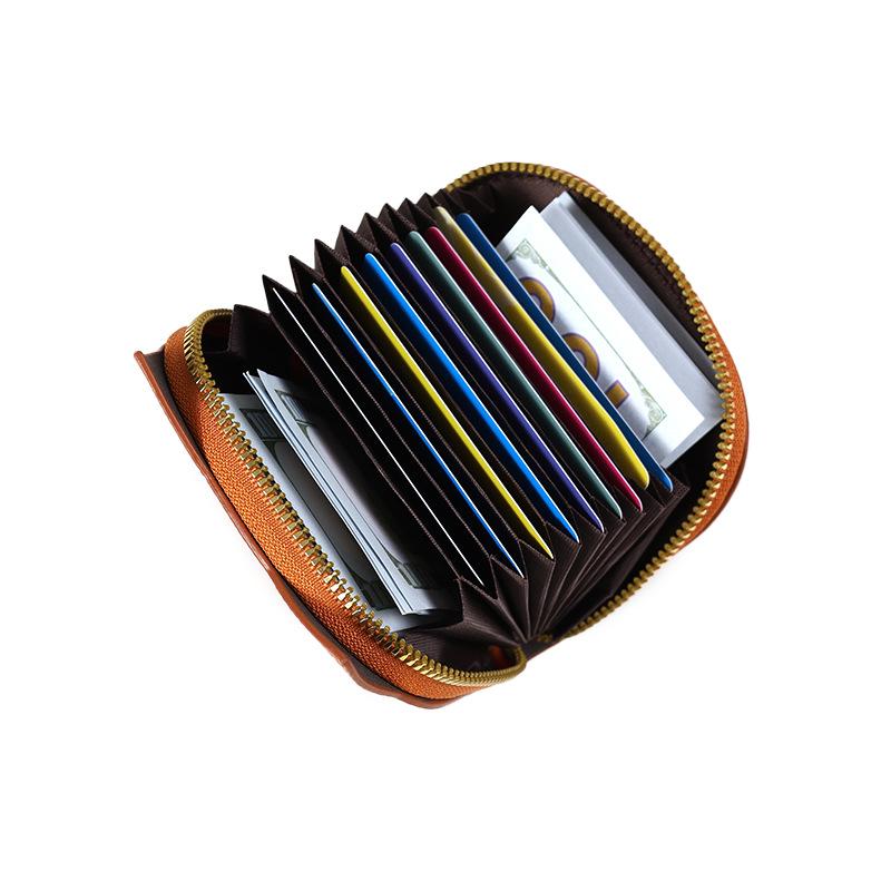 Korean Cartoon Coin Purse: Cute PU Wallet with Multi-Card Slots and ID Holder